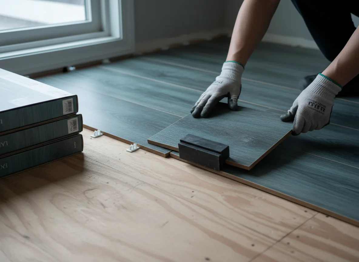 Luxury Vinyl Plank Installation company in Burneyville, OK